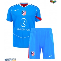 Otroški Nogometni dresi Atletico Madrid Alexander Sorloth #9 Tretji 2025-26 Kratek Rokav (+ Kratke hlače)